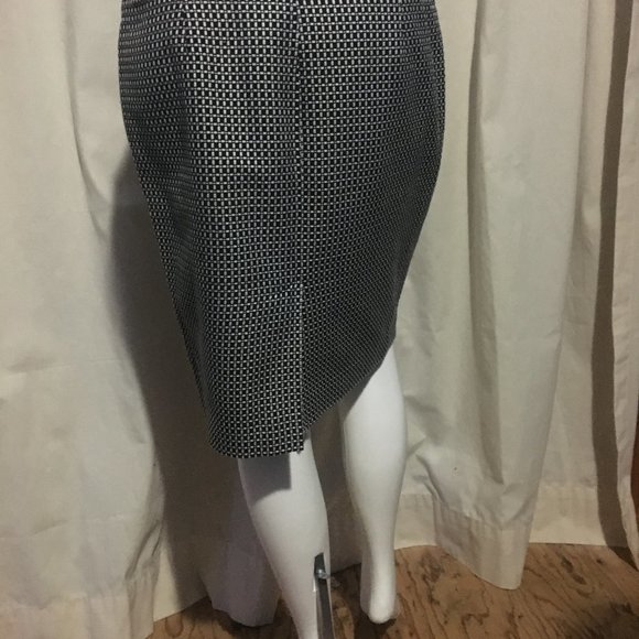 Ann Taylor Petites 10 Black White - Picture 2 of 6